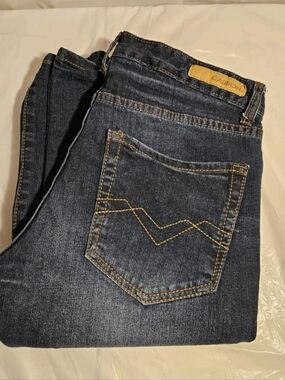 Carbon Indigo Denim Jeans Slim Straight Flex Men's 30x30
